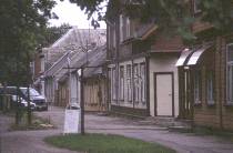 wooden houses in Pärnu