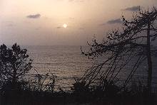 Sunset Atlantic coast 