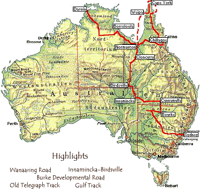 route map