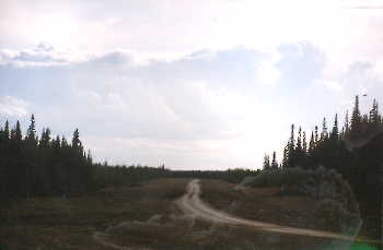 track between Edzo and Ft. Providence