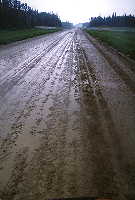 muddy track