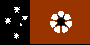 Flagge vom Northern Territory